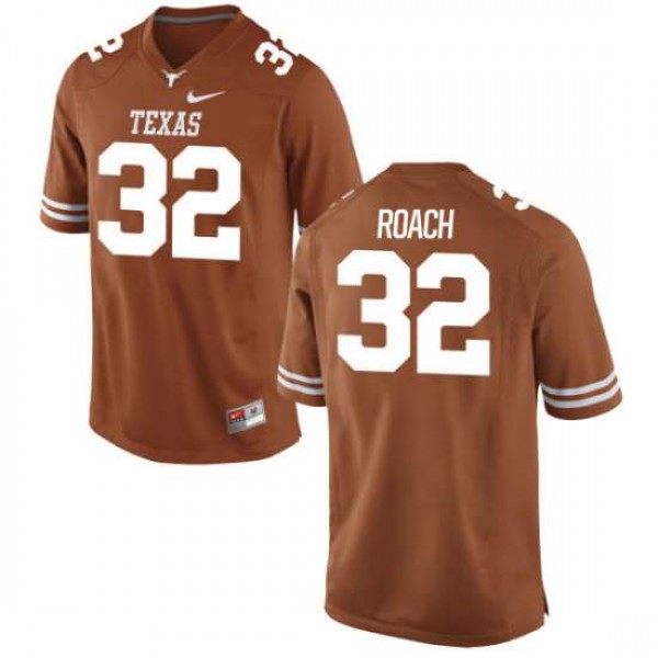 Women Texas Longhorns #32 Malcolm Roach Tex Replica Football Jersey Orange